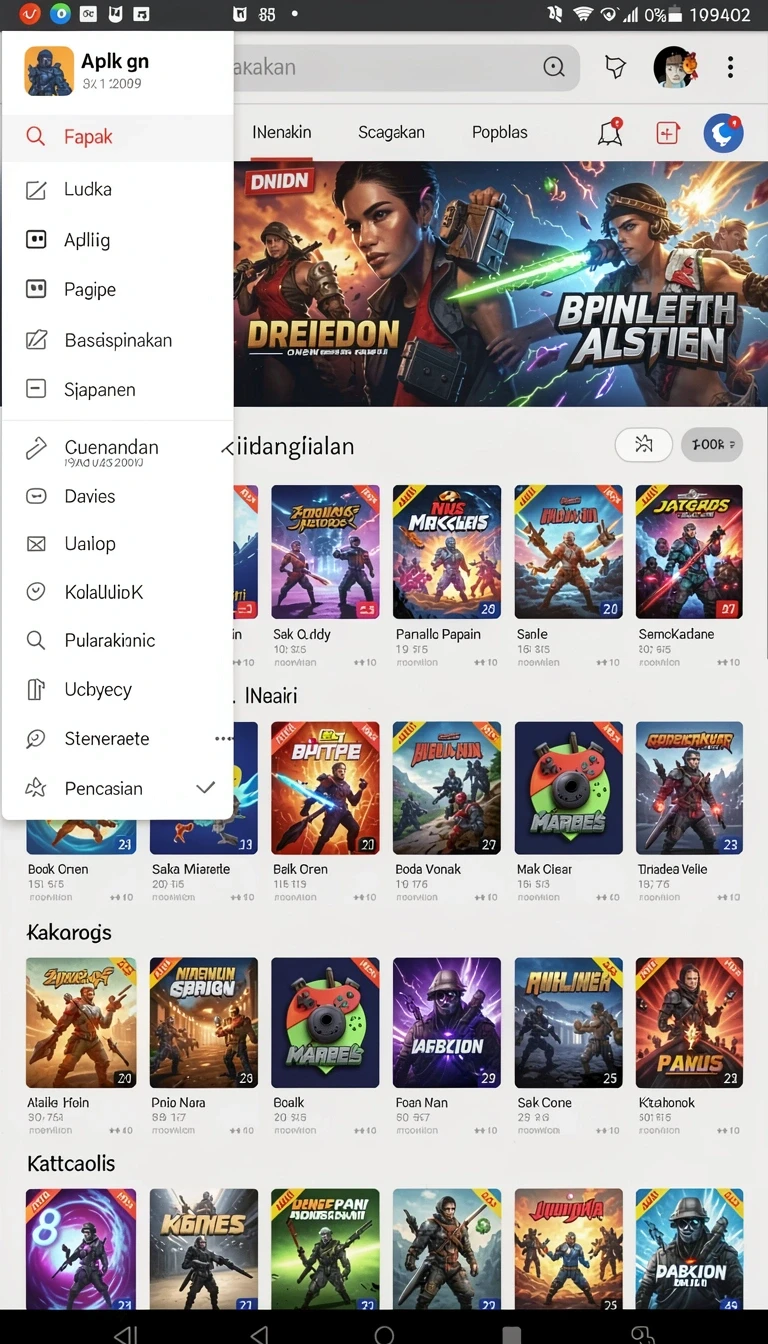 Pratinjau layar Aplikasi mnduit Ringan untuk Android